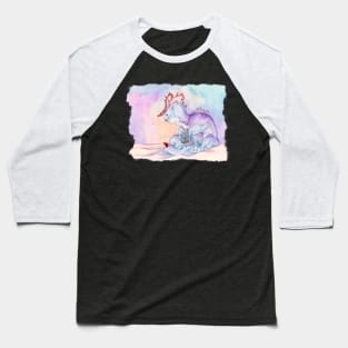 Hot Cocoa Dragon Baseball T-Shirt